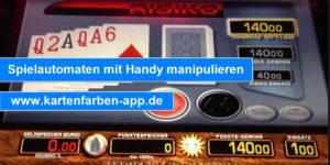 Spielautomaten mit Handy manipulieren